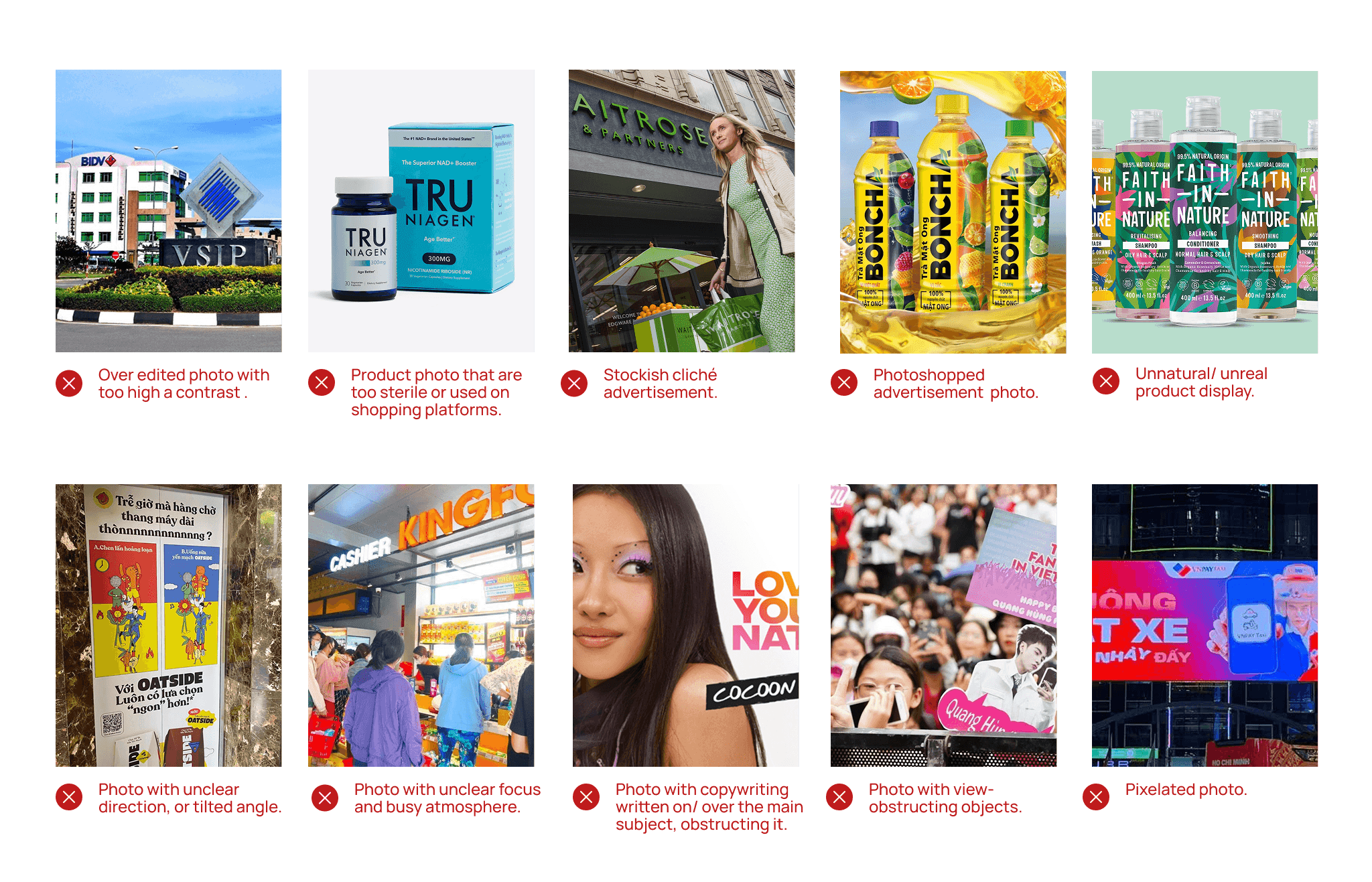 things to void in choosing picture for Partners