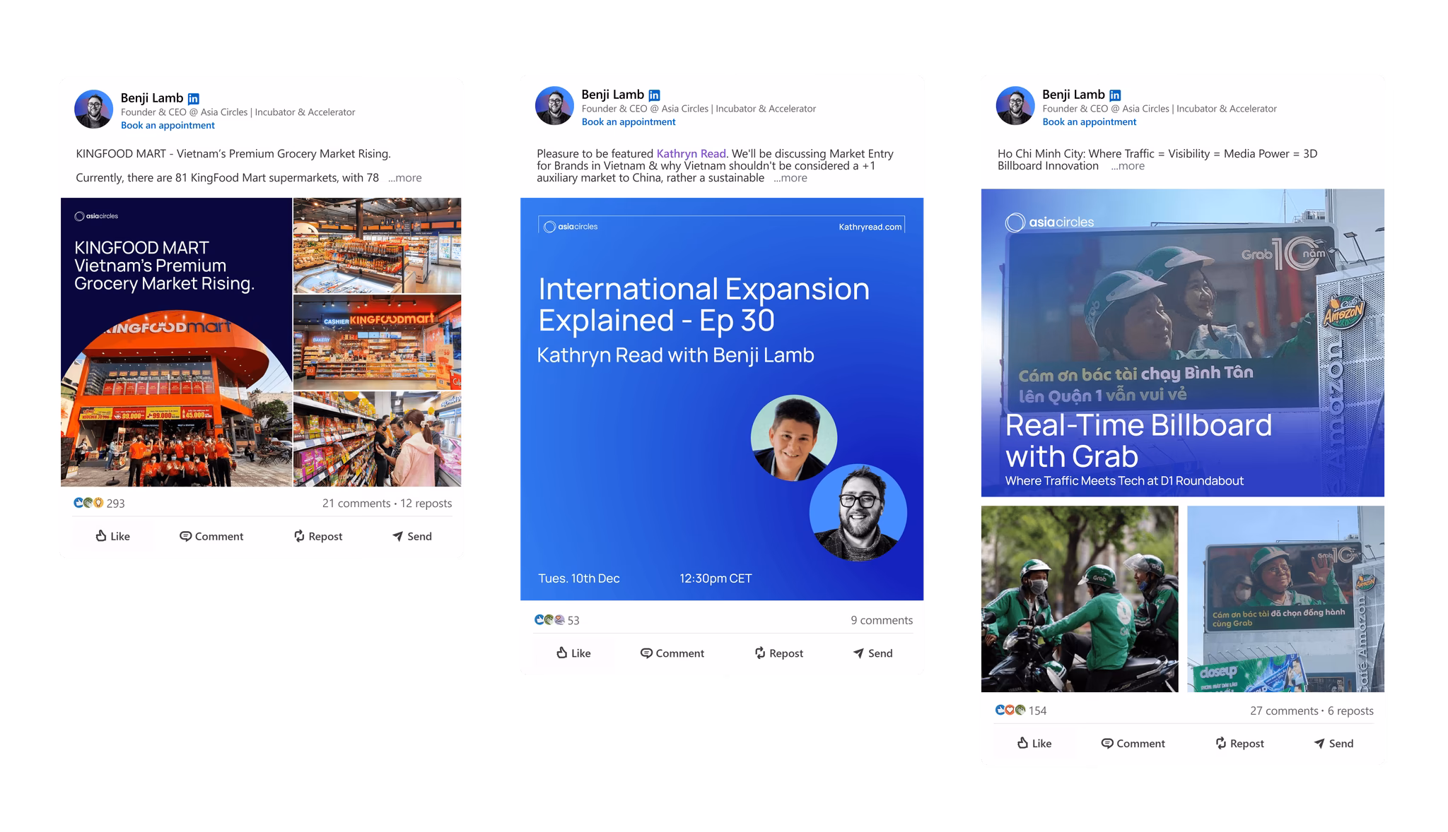 LinkedIn posts